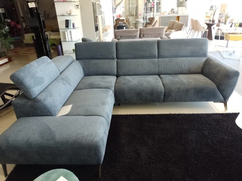 Divano angolare Nicoletti home First PREZZI OUTLET sconto 40%