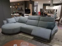 Divano moderno tessuto Bos di Franco ferri con sconto del - 40%