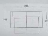 Divano Froll 215 x 137 Exc� a PREZZO OUTLET scontato del 22%