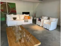Divano Ghost divano e poltrone gervasoni   in Tessuto sfoderabile  di Gervasoni scontato 28%