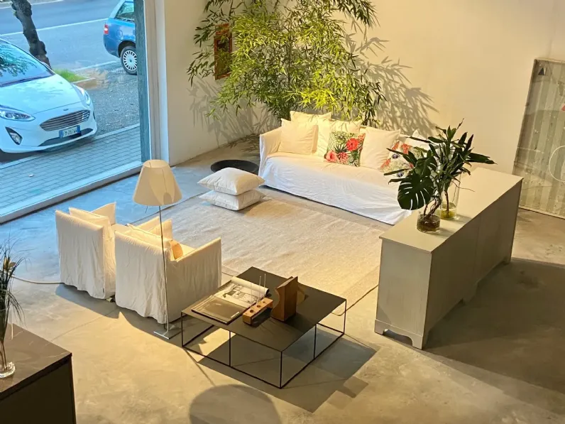 Divano Lineare Ghost divano e poltrone gervasoni   di Gervasoni a prezzo ribassato