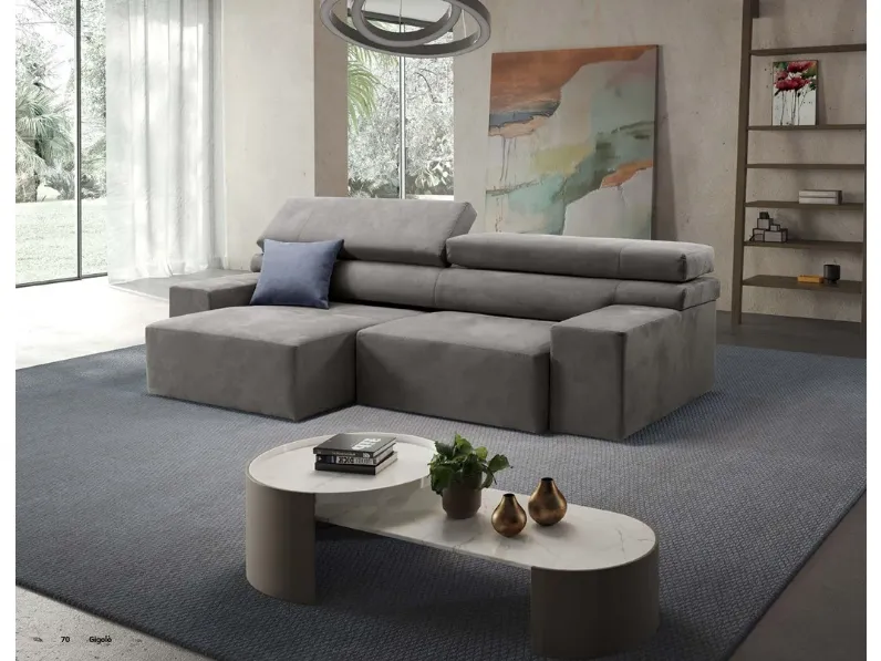 Divano in Tessuto stile moderno modello Gigol� 240 x 110 scontato - 22%