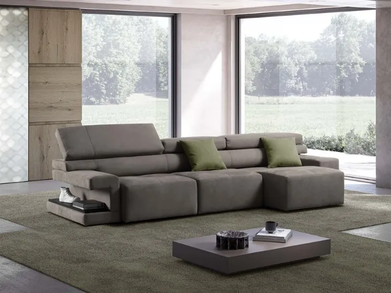 Divano in Tessuto stile moderno modello Gigol� 300 x 110 scontato - 22%