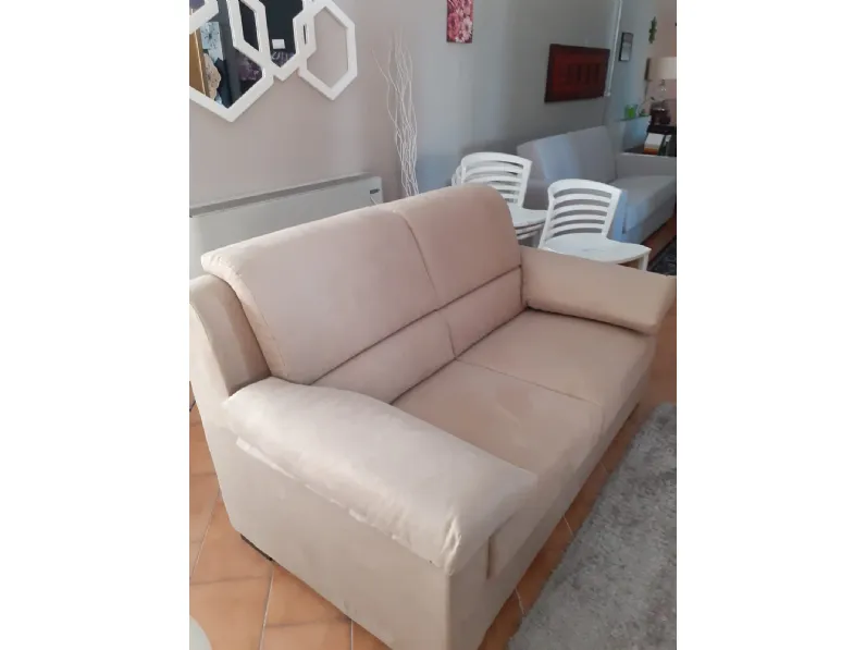 Divano Ginevra in Tessuto sfoderabile  di Salvetti scontato 40%