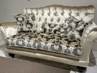 Divano Giorgia in Tessuto Artigianale a prezzo ribassato