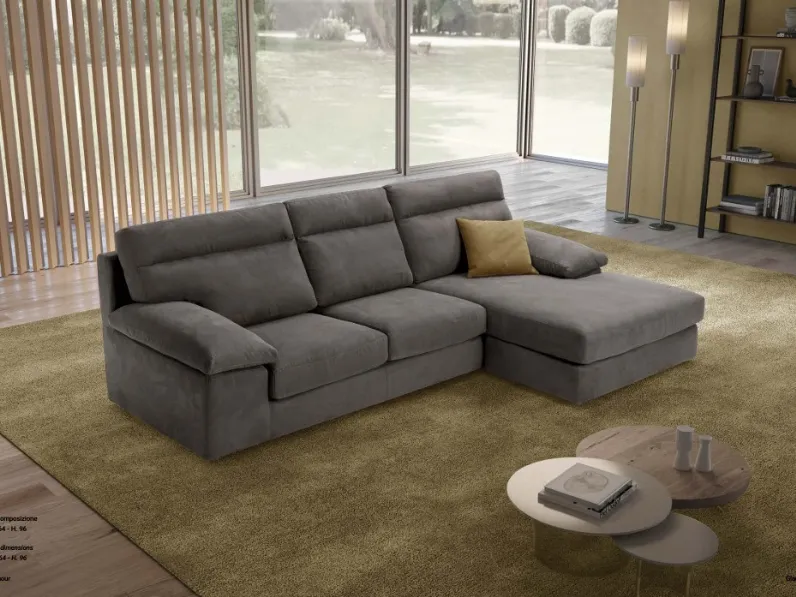 Divano Glamour  275 x 164 Exc� in OFFERTA - 22%