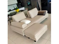 Divano in Pelle stile design modello Harmony scontato - 30%