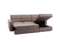 Divano Henry tessuto in poliuretano  Gamma a prezzo Outlet