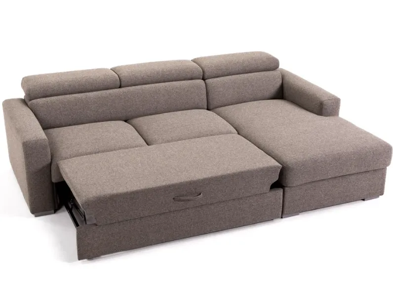 Divano Henry tessuto in poliuretano  Gamma a prezzo Outlet