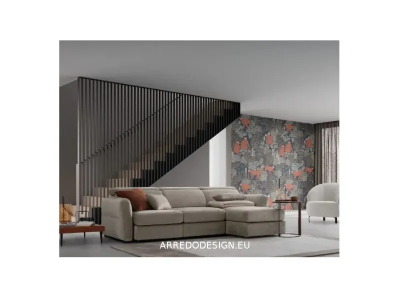 Divano in Tessuto stile moderno modello Hill scontato - 35%
