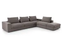 Divano Hyeres outlet in Tessuto sfoderabile  di Diotti.com scontato 42%