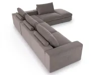 Divano Hyeres outlet in Tessuto sfoderabile  di Diotti.com scontato 42%