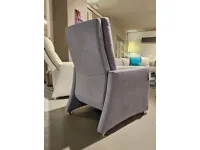 Poltrona relax in Microfibra Helena Divanidea scontata