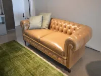 Divano Chester one in Pelle non sfoderabile  di Poltrona frau scontato 50%