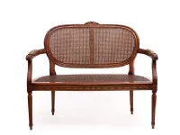 Divano classico pelle Divanetto  di Artigianale con sconto del - 65%