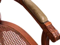 Divano classico pelle Divanetto  di Artigianale con sconto del - 65%