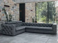 DIVANO IN PELLE NABUK LUSSO