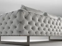 Divano Divano a molle pelle capitonne in Pelle Md work a prezzo ribassato