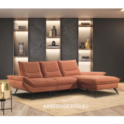 Divano Anais in Pelle non sfoderabile  di Collezione esclusiva scontato 50%