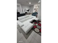 Divano in Pelle stile moderno modello Martine scontato - 44%