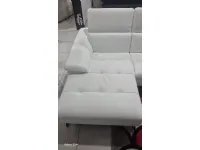 Divano in Pelle stile moderno modello Martine scontato - 44%