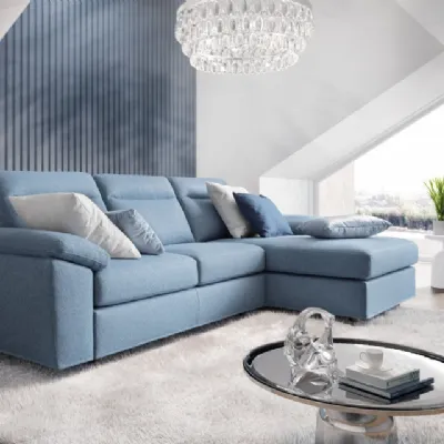 Divano Caligo tessuto in poliuretano  Le comfort in Offerta Outlet