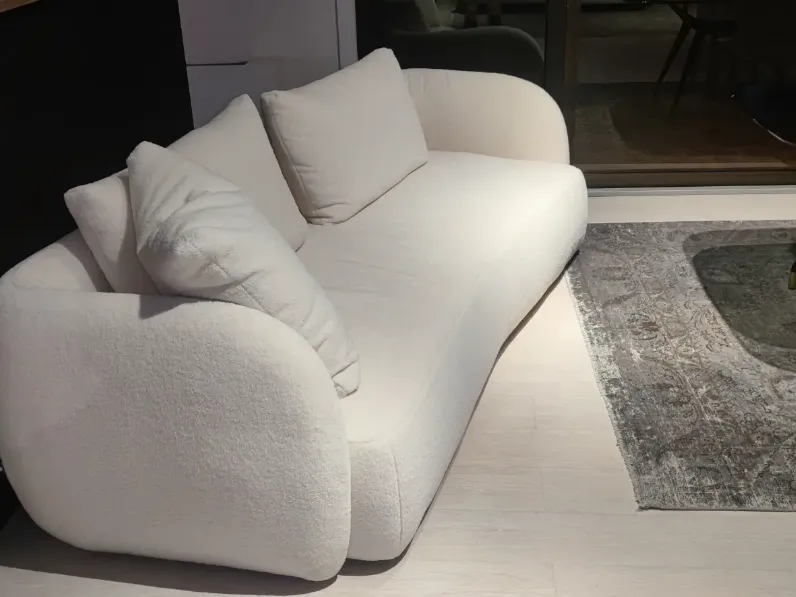 Divano in Tessuto stile moderno modello Divano grecale 2.0 scontato - 55%