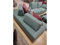 Divano moderno tessuto Silver bello di Biba salotti con sconto del - 40%