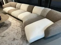 Divano in Tessuto stile design modello Now scontato - 45%