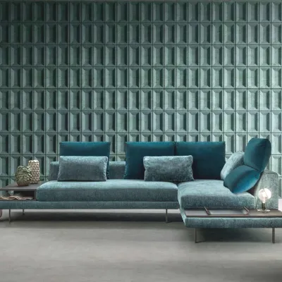 Divano in Tessuto stile moderno modello Ares scontato - 35%