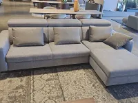 Divano in Tessuto stile moderno modello Divano trasformabile william scontato - 33%