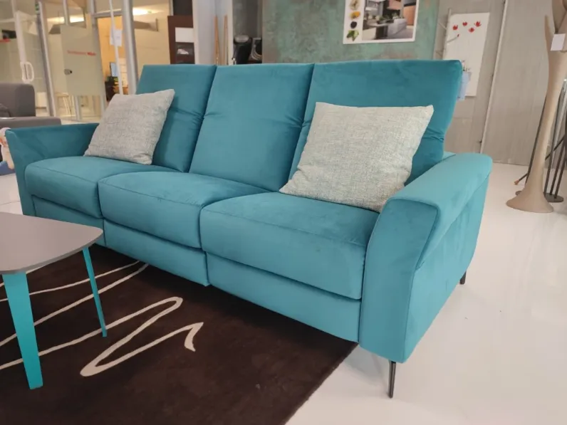 Divano Con penisola Divano wilson Morbidline salotti in Offerta Outlet a 2740 Euro