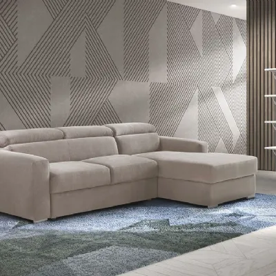 Divano Letto con penisola Grant Bm design in Offerta Outlet a 1500