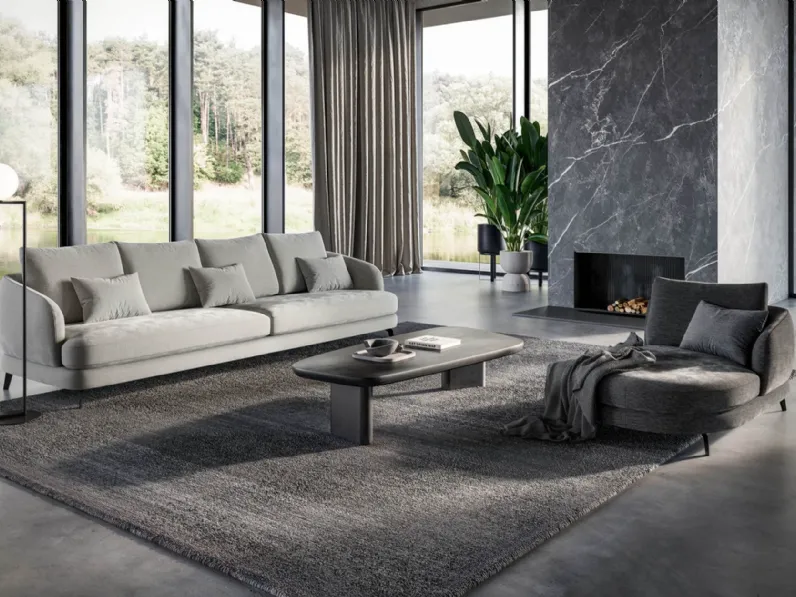 Divano in Tessuto stile moderno modello Jand scontato - 35%