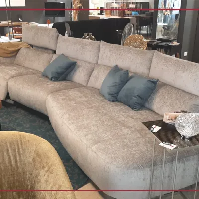 Divano in Tessuto stile moderno modello Levi light scontato - 30%