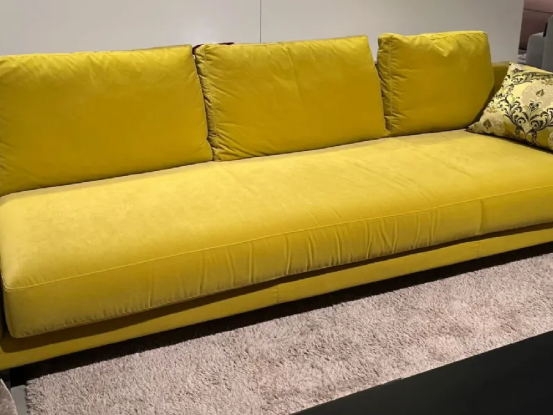 Divano moderno tessuto Mito di Divanidea con sconto del - 65%