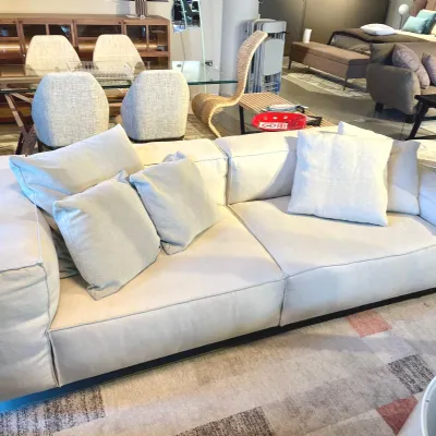 Divano in Tessuto stile moderno modello Neowall scontato - 40%