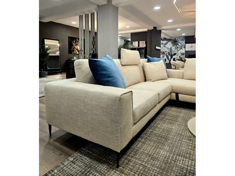 Divano in Tessuto stile moderno modello Peppy scontato - 45%