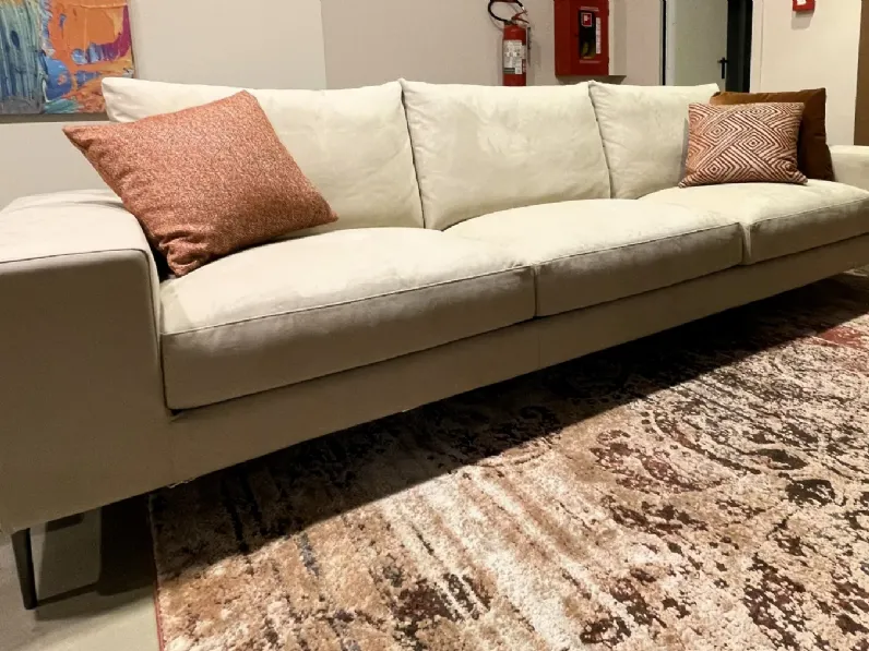 Divano Silver in Tessuto sfoderabile  di Biba salotti scontato 37%
