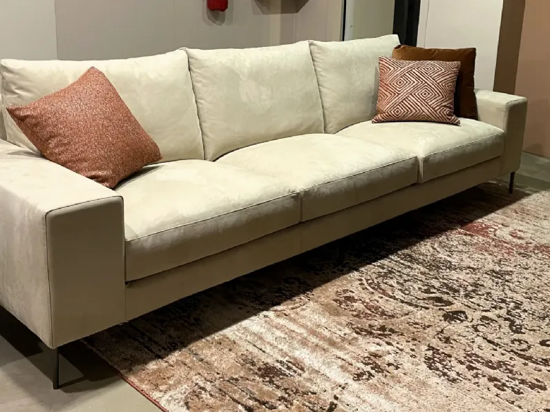 Divano Silver in Tessuto sfoderabile  di Biba salotti scontato 37%