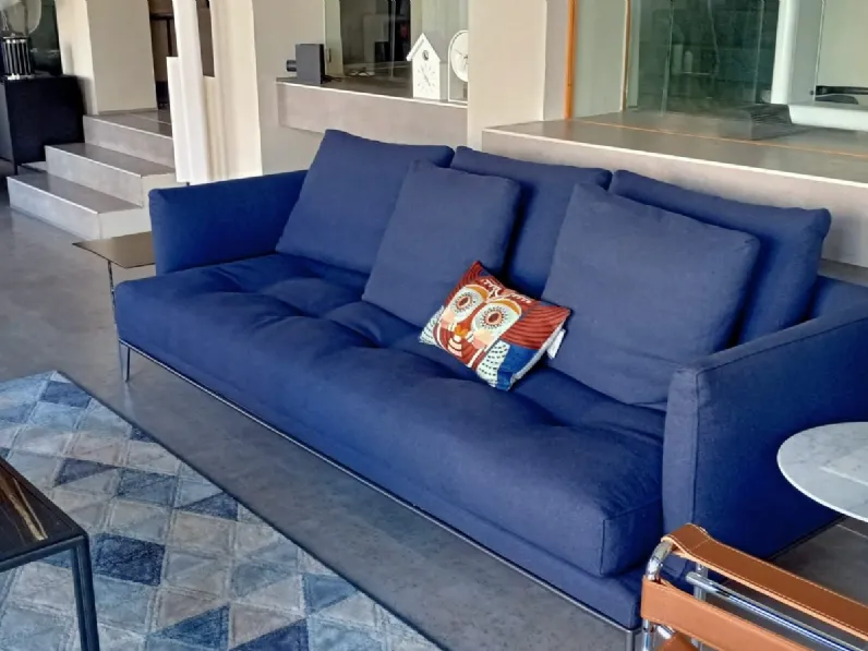 Divano Soft island tessuto in poliuretano  Bonaldo in Offerta Outlet