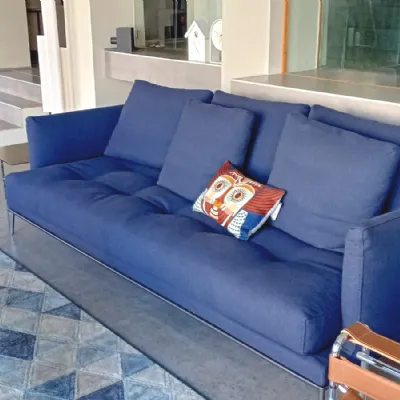 Divano Soft island tessuto in poliuretano  Bonaldo in Offerta Outlet