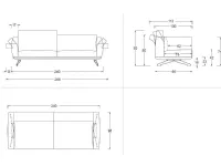 Divano Lineare Wing * Twils a 5060 Euro
