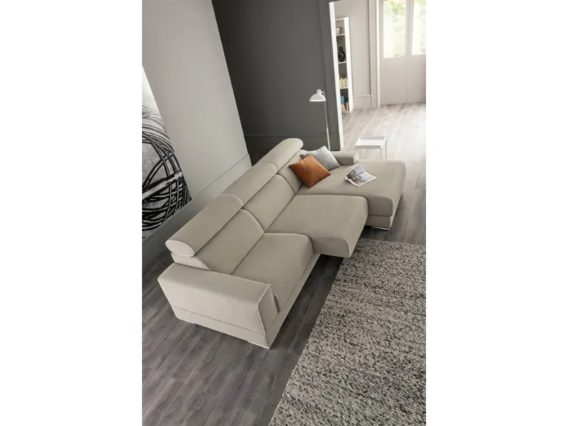 Divano JAMES con penisola della Felis PREZZI OUTLET