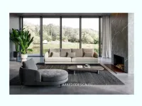 Divano da 5 posti modello Jand di Le comfort scontato