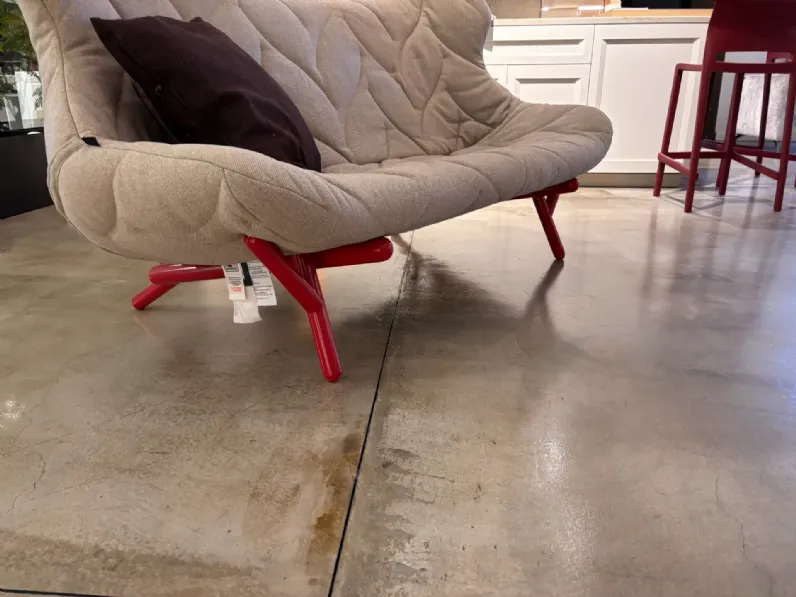 Divano Kartell foliage tessuto in piuma  Kartell in Offerta Outlet