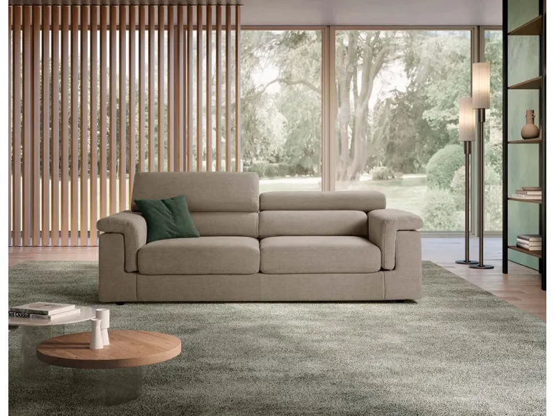 Divano Lineare Kay 221 x 139 Exc� in Offerta Outlet a 1880 Euro
