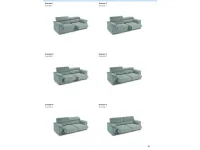 Divano Kay 295 x 224 in Tessuto sfoderabile  di Exc� scontato 22%