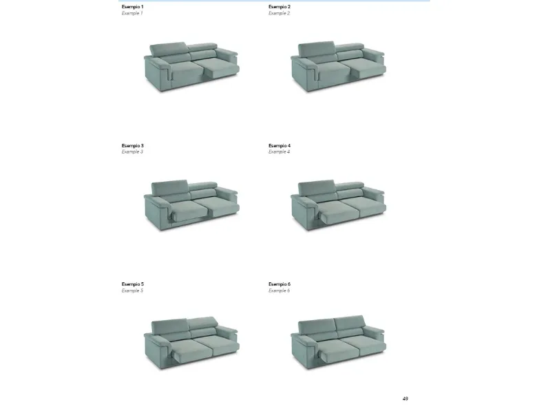 Divano Excò Kay 295 x 224 PREZZI OUTLET sconto 22%