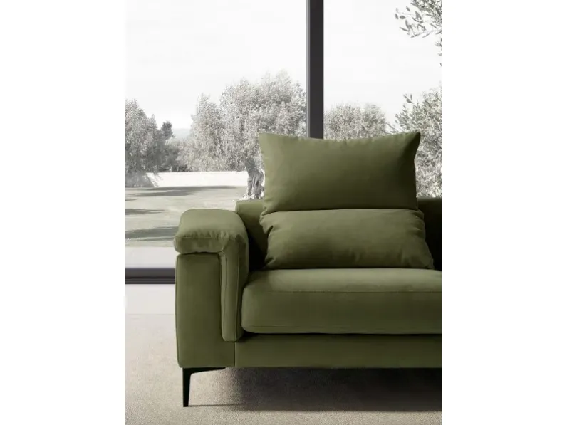 Divano Con penisola Keira 282 x 165 Excò in Offerta Outlet a 2732 Euro